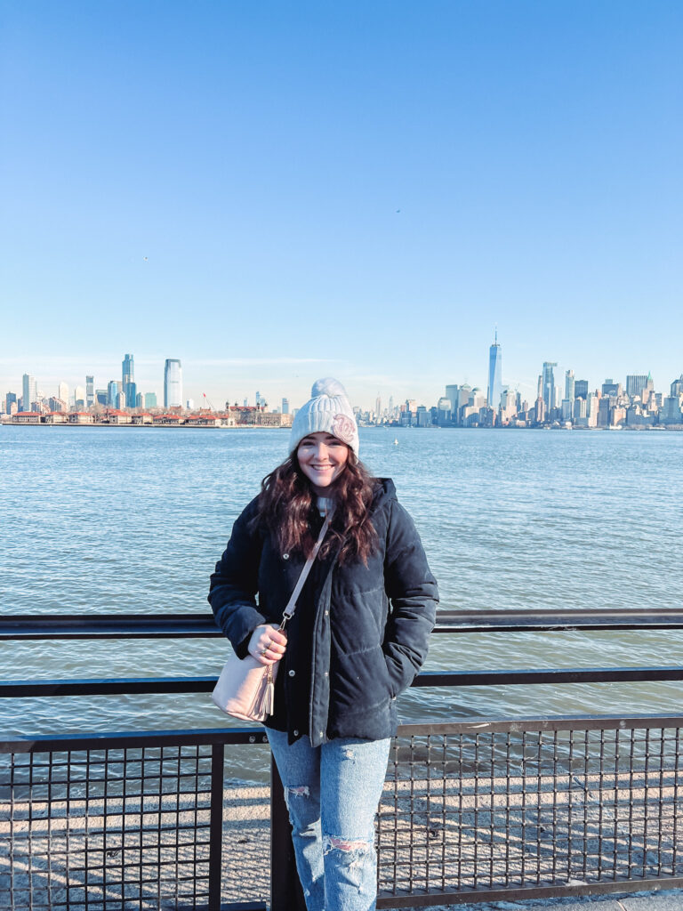 Liberty Island view NYC